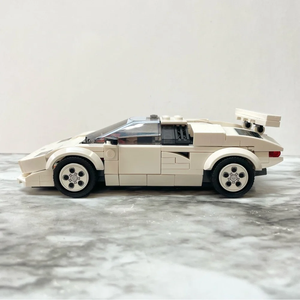 LEGO Speed Champions 76908 Lamborghini Countach Complete Set With Manual